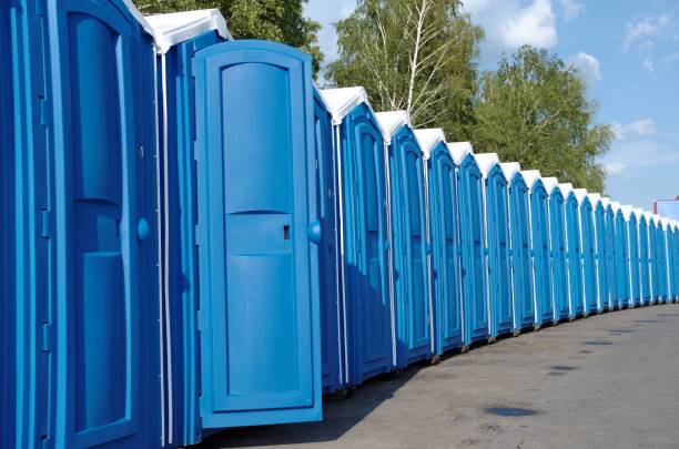 Porta potty delivery and setup in New Prague, MN